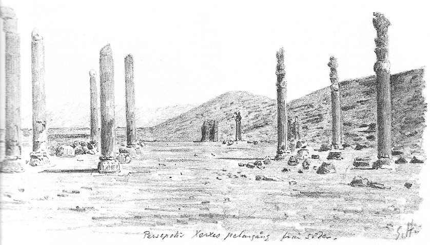 ilustracion-ruinas-persepolis-sven-hedin