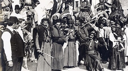 William Seabrook a su paso por Líbano, Siria y Jordania